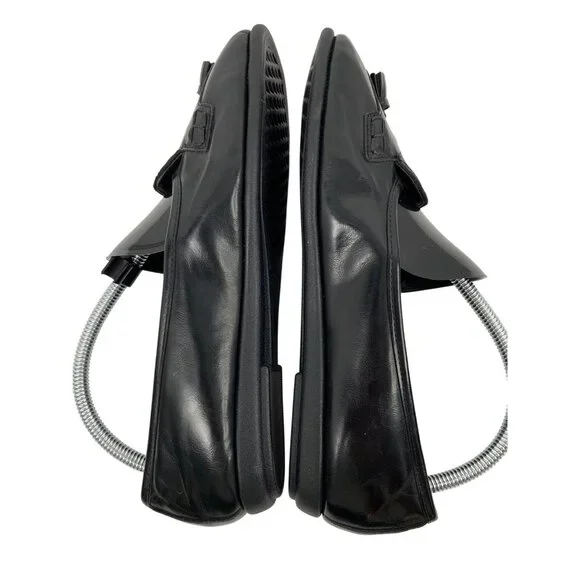 Aerosoles Brooks Black Tassel Loafers Ballet Flats Size 8.5 New - Picture 8 of 12
